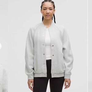 Lululemon Scuba Oversized Collegiate Jacket